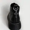 Hebilla de Zapato Bota Martin Estrella de Cinco Puntas Recortada en Metal Transfronteriza Colgante de Estrella Corazón Cruzado Dulce Fresco Accesorios para Zapatos Charms
