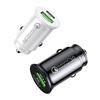 Carregador de Carro Mini em Estoque PD20W+QC18W Porta Dupla USB Tipo-C 20W Carregador Rápido para Celular de Carro