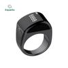 Anillo inteligente QB702 de aleación de zinc con Bluetooth, anillo inteligente de alta tecnología