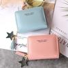 Carteira Pequena com Franja e Estrela para Mulheres, Bonita, Mini, Estilo Coreano, Estudante, Zíper, Porta-Moedas, Pequena Bolsa para Cartões