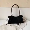 Bolso Cubo Bolso de Hombro Único Bolso de Axila Viaje Nuevo Lujo Ligero Gamuza Bolso Casual Moda Femenina 2026 Bolso de Nicho Sensación Retro