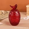 Primavera Nórdica Pájaro de Pascua Frasco de Joyería de Vidrio Tocador Caja de Almacenamiento para Pendientes y Collares Frasco de Dulces Frasco de Aromaterapia