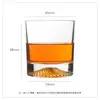 Venta al por mayor Creativo Martillo Texturizado Vaso de Whisky Bar Pirámide Vaso para Licores Restaurante Estilo Desierto Vaso de Cerveza Lata Añadir LO