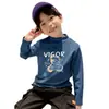 Camiseta Térmica de Manga Larga con Cuello Medio Alto para Niños de Talla Mediana a Grande, Estilo Nuevo Otoño/Invierno 2026, Pulóver Versátil como Prenda Base
