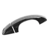 Adecuado para Volkswagen Golf 7 cubierta protectora de manija de puerta moldura decorativa kit de carrocería pequeño modificación de coche fibra de carbono