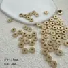 Contas Espaçadoras Redondas CCB de Plástico Círculo Geométrico Perfurado Acessórios para Pulseira Colar de Joias DIY Artesanal Transfronteiriços