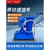 Fotosíntesis Carrito Móvil para Filtro de Aceite Empuje Manual Pequeño Antiexplosión Máquina Filtradora de Aceite Hidráulico y Lubricante Carrito de Repostaje