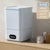 Mini máquina de lavar roupa íntima semiautomática eluição integrada dupla utilização pequena máquina de lavar roupa íntima máquina de lavar meias doméstica
