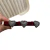 Pinzas para el Cabello de Terciopelo para Mujer, Pinzas para Flequillo, Pinzas Laterales con Forma de Corazón, Pinzas Mágicas para Cabello Suelto, Pinzas de Pato, Accesorios para el Cabello al por Mayor