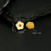 Accesorios para Joyería Hechos a Mano DIY Plateados en Oro Plata S925 por Todas Partes, Cuentas Separadoras Finamente Talladas CNC, Pulsera Tejida, Accesorios Deslumbrantes