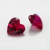 5# Corazón de Corindón Rojo 3 Turmalina Negra Sin Certificado de Tasación Otro Pago Re-examen Pulsera