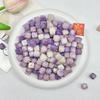 Talla de Raíz de Bodhi de Jade Blanco, Semillas Sueltas de Bodhi Queso Garra de Gato Quemado al Carbón, Accesorios para Manualidades, Pulseras de Mano, Cuentas Budistas, Componentes de Pulseras