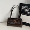 Bolso Pequeño Retro de Gama Alta 2025 Nueva Moda Versátil para el Trabajo Bolso de Hombro y Axila Bolso Pequeño de Mano para Mujer