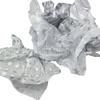 Papel de regalo con forma de estrella de cinco puntas plateada, estilo transmisión en vivo, disponible en stock, forro de regalo, papel de seda sin olor