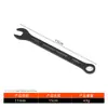 Chave de uso duplo chave combinada de boca e chave combinada multifuncional ferramenta de reparo automotivo 8-24mm chave combinada fixa chave catraca eletroforética