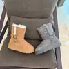 Botas de Invierno de Caña Media con Hebilla Doble para Mujer, Suela Gruesa, Aumento Interno, Gamuza, Con Forro de Terciopelo, Calientes, Antideslizantes y Resistentes al Desgaste
