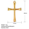 Acessórios para Joias DIY Aço Inoxidável Ouro 18K Pingente Único Venda Quente Transfronteiriça Cobra Rosa Pingente de Colar da Boa Sorte