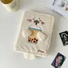 Álbum de Fotos de Peluche de Foca Bebé Original Álbum de Hojas Sueltas Estudiante Cuatro Compartimentos Álbum de Almacenamiento Polaroid para Fans Álbum Pequeño de Tarjetas de 3 Pulgadas