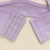 Ropa interior de mujer de comercio exterior sin costuras de talla grande, de una pieza con copa fija, con espalda descubierta y tirantes en el pecho, sin aro de acero