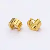 Moda Coreana Brincos Largos 7*9mm para Homens e Mulheres Brincos de Aço Titânio Atacado Personalizado Transfronteiriço Fornecimento Ebay Amazon