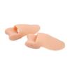 Separador de dedos de un solo orificio para pulgar valgo, corrección de valgo, dedo de silicona, hueso del pie grande, separador de dedos, separador de dedos