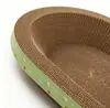 Cama Rasuradora para Gatos Ovalada de Cartón para Gatos de Interior