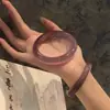Pulsera de Jade Blanco Transparente Luna para Mujer, Ágata, Jade, Piedra Ojo de Gato, Vidrio, Regalo tipo Calcedonia, Vidrio Popular de Venta al por Mayor