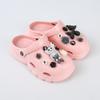 Nuevos zapatos con agujeros ins para mujer, verano, uso exterior, muñeco de oso violento, aumento de altura, antideslizantes, chanclas de playa, zapatos de plataforma, venta al por mayor