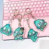 Chaveiro de Sereia Hanton de Desenho Animado Anime Peixe-Palhaço Fofo Pingente de Acrílico para Mochila de Estudante Adesivo Venda por Atacado Não