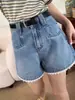 Nuevos pantalones cortos de verano para hombre estilo americano, marca de moda, diseño fino, nicho, corte holgado, talla grande, pantalones casuales deportivos hasta la rodilla