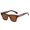 Gafas de Sol Minimalistas Transfronterizas para Hombre y Mujer, Montura Cuadrada, Gafas de Sol Polarizadas de Gama Alta, Tendencia Anti-UV, Patas con Lente Cp Core Modernas