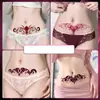 Pegatinas de Tatuaje de Súcubo, Vergüenza Uterina, Dama Privada Femenina, Cubierta de Cicatriz de Tobillo, Impermeables, Larga Duración, Cintura y Abdomen Sexys