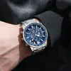 Reloj de hombre superventas transfronterizo, reloj de pulsera de cuarzo con esfera grande, reloj de hombre no mecánico estilo hip-hop, reloj de cuarzo de cristal