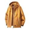 Estilo Pareja para Hombre y Mujer 2026 Otoño/Invierno Chaqueta de Trekking Tres en Uno Desmontable Estilo Coreano de Moda Moda Casual Ropa de Abrigo Versátil