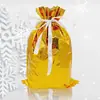 Bolsas de Regalo Navideñas con Cordón de Fábrica, Bolsas para Empaquetar Regalos de Navidad, Bolsas de Almacenamiento, Bolsas de Regalo para Fiestas