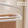 Tendedero telescópico para ropa con capacidad de carga engrosada, perchero multifuncional para el hogar para secar fundas de edredón, toallas de baño y sábanas en el balcón
