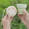 2026 Nuevo Modelo Taza Plegable de Silicona Taza de Silicona para Exteriores Taza Juguete para Niños Taza Plegable de Silicona para Enjuague Bucal Taza Portátil