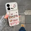 Adequado para capa de celular Happy Xiaoxin Vivo S60, nova capa de silicone macio Vivo com proteção total para lente S60 Edição Vitalidade para mulheres