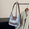 Mochila Grande de Cor Color-Blocking com Letras Estilo Coreano para Mulheres 2025 Nova Tendência Bolsa Tote para o Dia a Dia Mochila Elegante e da Moda
