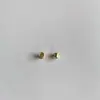 Piezas Metálicas Tubulares con Tapas de Borde Elevado, Chapado en Oro, Manualidades para Ferretería, Accesorios para Trompo, Joyería, Precios Asequibles