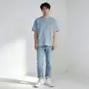 Nova Camiseta Casual de Verão para Uso Externo, Comércio Exterior Transfronteiriço, Gola Redonda, Manga Curta, Masculina, Versátil, Secagem Rápida, Respirável, Camada Base