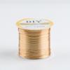 Cable de Cobre Conservador de Color de 100m Accesorios para Joyería DIY Alambrería para Ensartar Uñas Arte en Uñas Conformado de Joyería Cable Especial Suave Cable para Alambre Envoltura Cable Dorado y Plateado