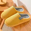 Fabricante Pantufas de Algodão Atacado Inverno Femininas Casa Quente Confinamento Sapatos Casa Pantufas de Algodão Casal Pantufas Antiderrapantes Masculinas Peludas