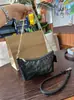 Caitlin24 2026 Modelo Nuevo Bolso de Hombro con Cadena de Piel Genuina Bolso Dumpling Bolso de Mano para Mujer Bolso Cruzado