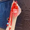 Llavero Colgante Creativo de Oveja con Corona de Dibujos Animados y Boca Fruncida Linda Decoración para Bolso Llavero de Coche Pequeño Regalo Venta al por Mayor