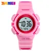 Skmei/momento belleza estudiante reloj electrónico deportivo impermeable luces de colores regalo para niños reloj hombres