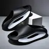 Pantuflas de avión de verano para hombre de talla grande, pantuflas con sensación de pie de mierda, pantuflas de playa, suela gruesa, tendencia, sandalias para hombre al por mayor