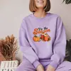 Sudadera de Cuello Redondo de Comercio Exterior Transfronterizo con Estampado de Café de Calabaza, Artículo de Venta al por Mayor de la Lista de Deseos de Amazon, Producto de Temu