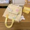 Mochila fresca y linda con forma de corazón y estrella para chicas de secundaria y preparatoria, gran capacidad, alta apariencia, mochila para estudiantes