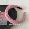 2022 Outono Desgaste Mão-tricotado Lã Hairband Mulheres Aumento de Altura Cranial Top Wide-brim Hairpin Wash Face Headband Acessórios para o cabelo